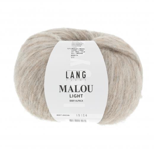 Malou Light Lang Yarns - beige (0026)