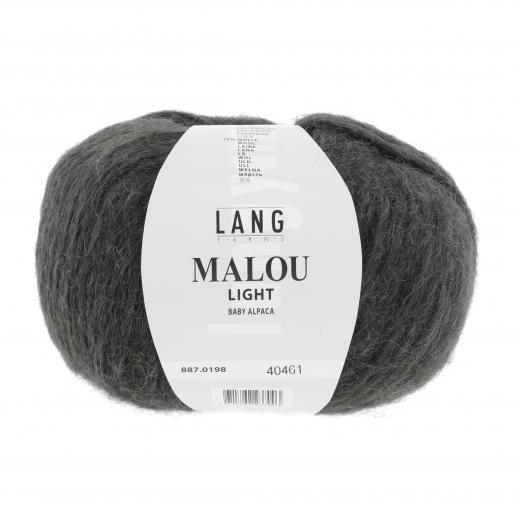 Malou Light Lang Yarns - olive dunkel (0198)