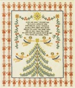Fremme Stickpackung - Mustertuch Weihnachten