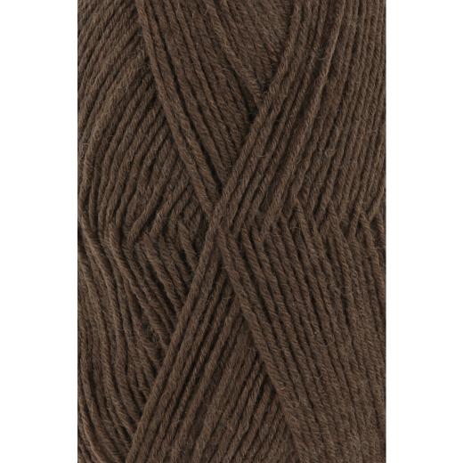 LANG YARNS Super Soxx 6-fach Sockenwolle - schokolade (0167)