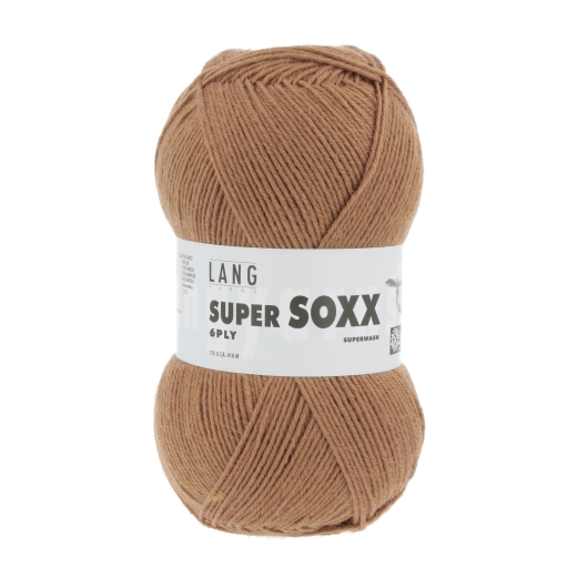 Lang Yarns Super Soxx 6-fach Sockenwolle - camel