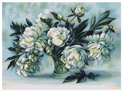 Luca-S - Peonies (Stickpackung)