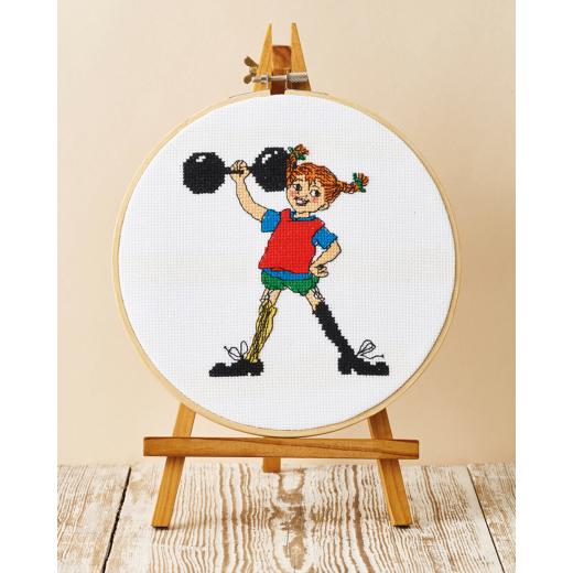 Permin of Copenhagen - Starke Pippi Langstrumpf mit Stickring