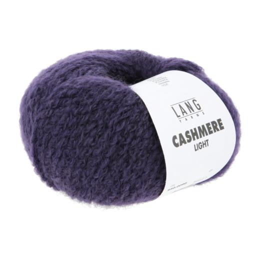 LANG YARNS Cashmere Light - dunkelviolett (0090)