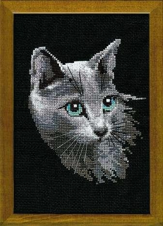 Riolis - Stickbild Russian Blue
