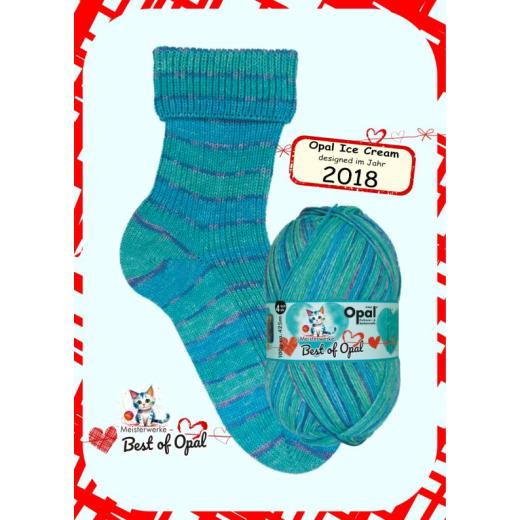 Best of Opal 4-fach Sockenwolle - Mmmh, Eis! (9694)
