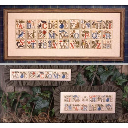 Prairie Schooler - Garden Alphabet (Stickvorlage)