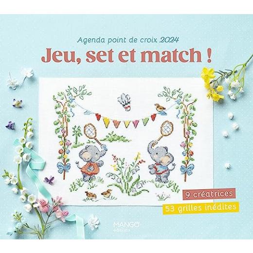 DMC Agenda 2024 - Jeu, set et match!