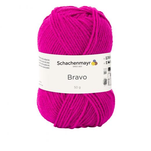 Bravo uni Schachenmayr - Power Pink (08350) - Ausverkauf Restbestand