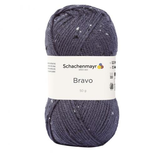 Bravo uni Schachenmayr - Graublau Tweed (08372)