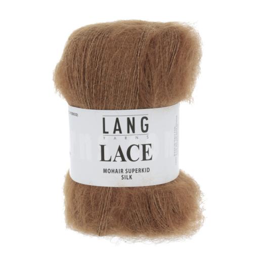Lang Yarns Lace - nougat dunkel (0015)