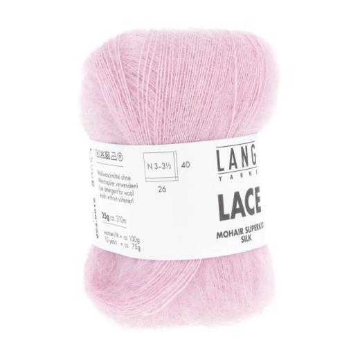 Lang Yarns Lace - orchidee (0019)