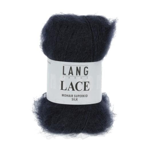 Lang Yarns Lace - navy (0025)