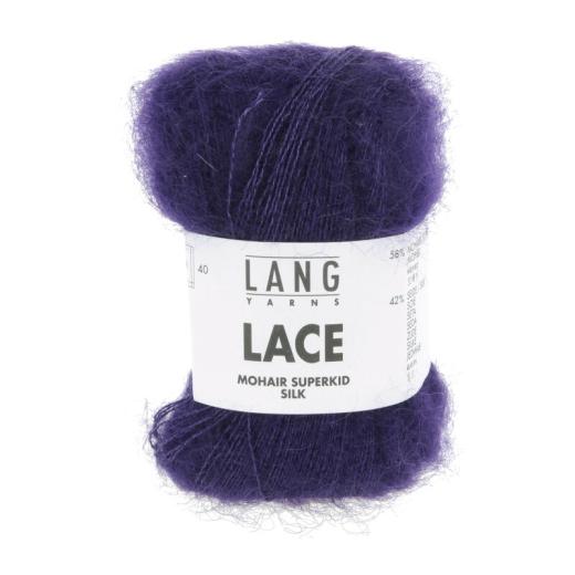 Lang Yarns Lace - violett royal (0090)