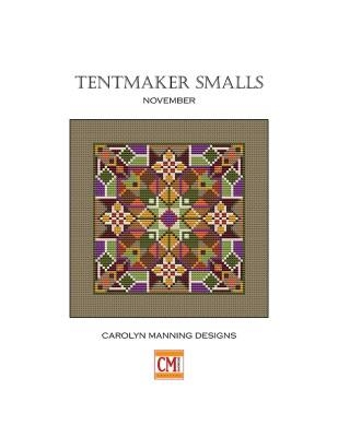 Stickvorlage CM Designs - Tentmaker Smalls - November