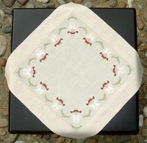 Haandarbejdets Fremme - Tischdecke Engel