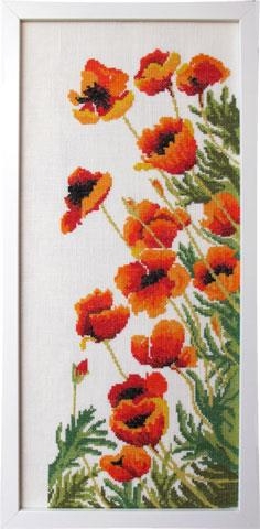 Haandarbejdets Fremme - Mohnblumen