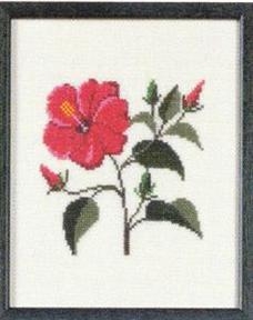 Fremme Stickpackung - Red Hibiscus Hawai