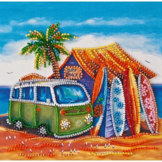 Abris Art - Surfing (Perlenstickpackung)