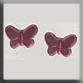 Mill Hill Glass Treasures 12121 - Butterfly Light Matte Rose