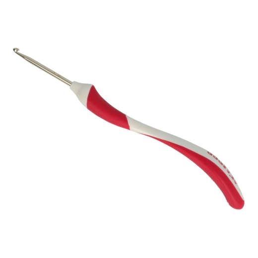Addi Häkelnadel Swing Maxi 3,25 mm - 17 cm pink - Ausverkauf