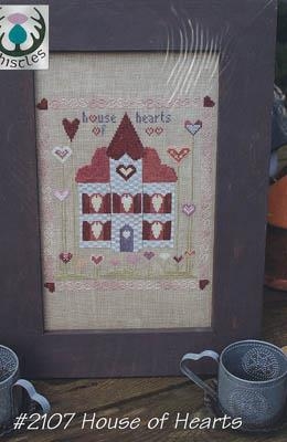 House Of Hearts - Thistles (Stickvorlage)