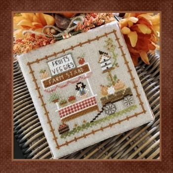 Stickvorlage Little House Needleworks - Fall On The Farm 1 Farm Fresh