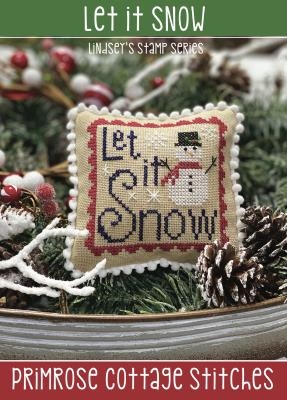 Stickvorlage Primrose Cottage Stitches - Let It Snow (Lindseys Stamp)
