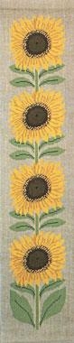 Fremme Stickpackung - Sonnenblumen 23x98 cm