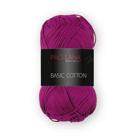 Pro Lana Basic Cotton - brombeere (Farbe 46)