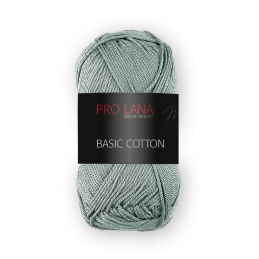 Pro Lana Basic Cotton - graugrün (Farbe 73)