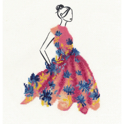 DMC - Dame im Partykleid