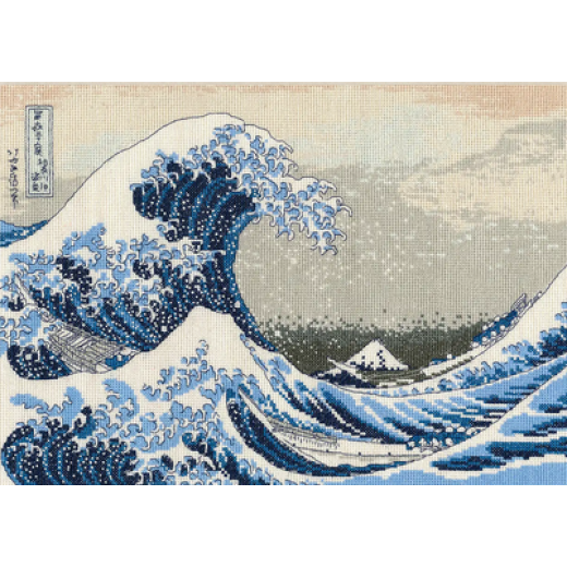 DMC - Katsushika Hokusai - Die große Welle