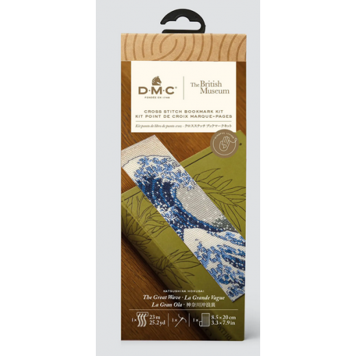 DMC - Hokusai - Lesezeichen Die große Welle (Stickpackung)