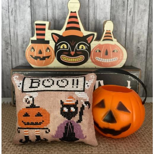 Stickvorlage Mani Di Donna - Halloween Parade - Boo!