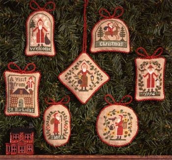 A Christmas Visit - Prairie Schooler (Stickvorlage)