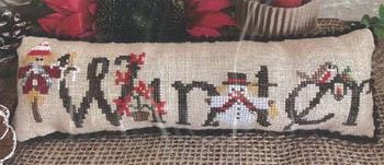 Winter Pillow - Mani Di Donna (Stickvorlage)