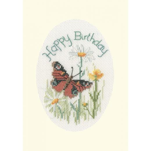 Bothy Threads Rose Swalwell - Butterfly And Daisies