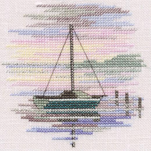 Bothy Threads Rose Swalwell - Minuets Sailing Boat