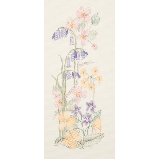 Seasons Panels Spring - Bothy Threads Rose Swalwell (Stickpackung)