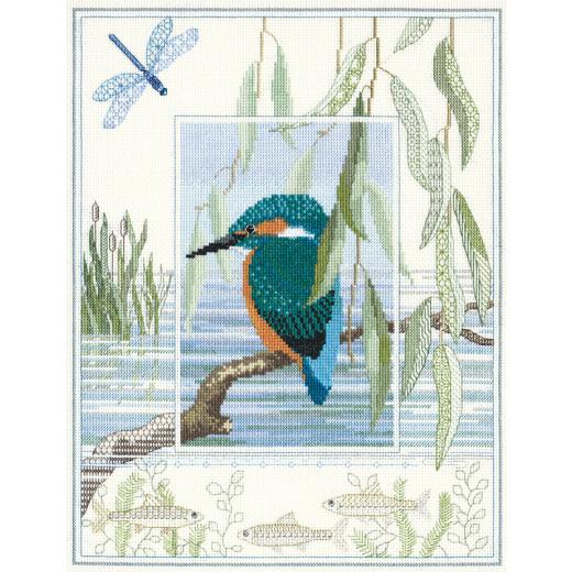 Bothy Threads Rose Swalwell - Wildlife Kingfisher