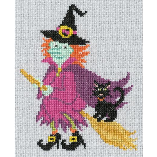 Spooky - Witch - Bothy Threads Kate Hadfield (Stickpackung)