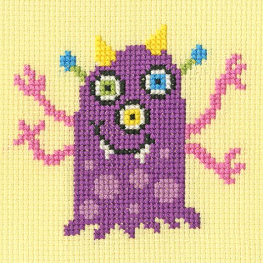 Bothy Threads Little Stitchers - Massive Monsters - Perry