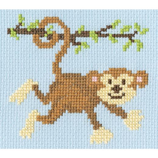 Bothy Threads Little Stitchers - Monkey Mayhem