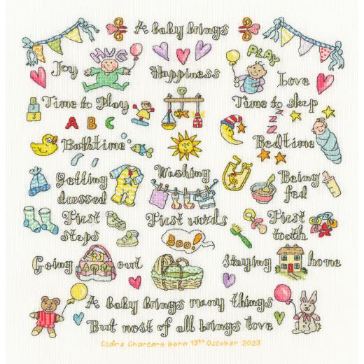 Bothy Threads Amanda Loverseed - A Baby Brings