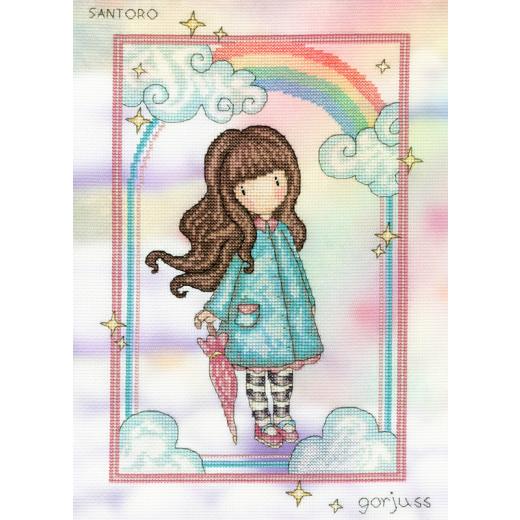 Bothy Threads Gorjuss - Rainbow Wishes