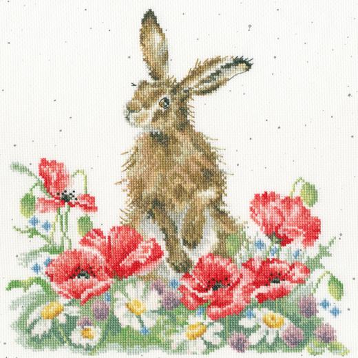 Field Of Flowers - Bothy Threads Hannah Dale (Stickpackung)