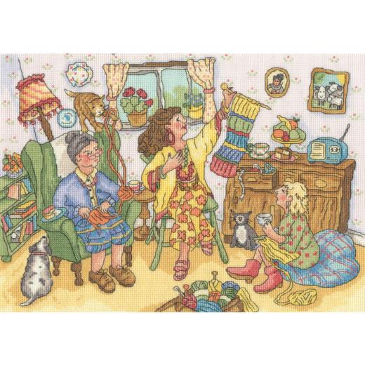 Bothy Threads Wendy Brown - Knit And Natter
