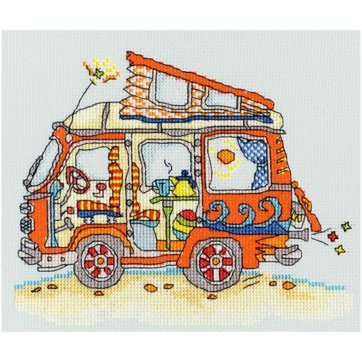 Bothy Threads Stickpackung - Sew Dinky VW Van