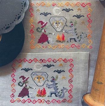 Stickvorlage Bendy Stitchy Designs - Hilde Goes Camping (Ausverkauf)